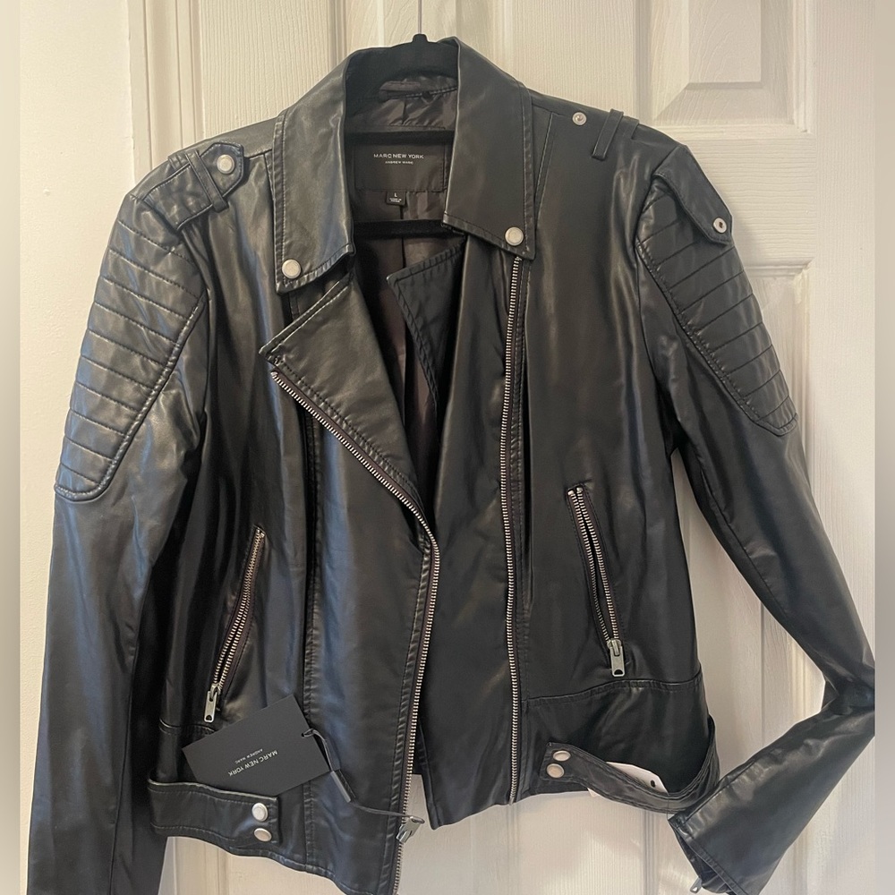 Marc New York leather jacket size L